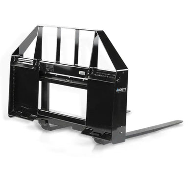 1200 Lb Quick Attach Pallet Forks β Ignite Attachments - Back Side