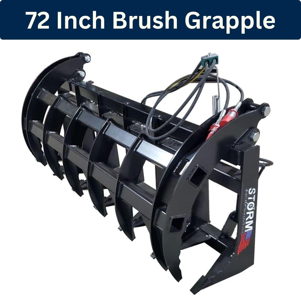 72 Inch Brush Grapple with Logo