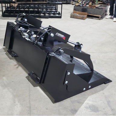 72" Heavy Duty Grapple Bucket β Storm Attachments - Right Back Side