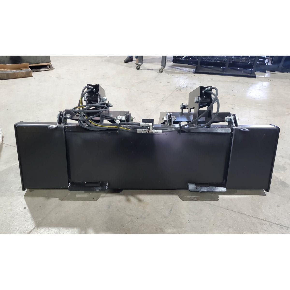 72" Heavy Duty Grapple Bucket — Storm Attachments - Back View