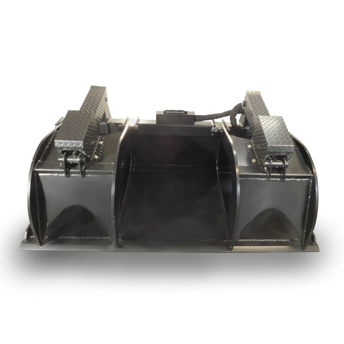 Extreme Grapple Bucket — Glacier Attachments - Back View