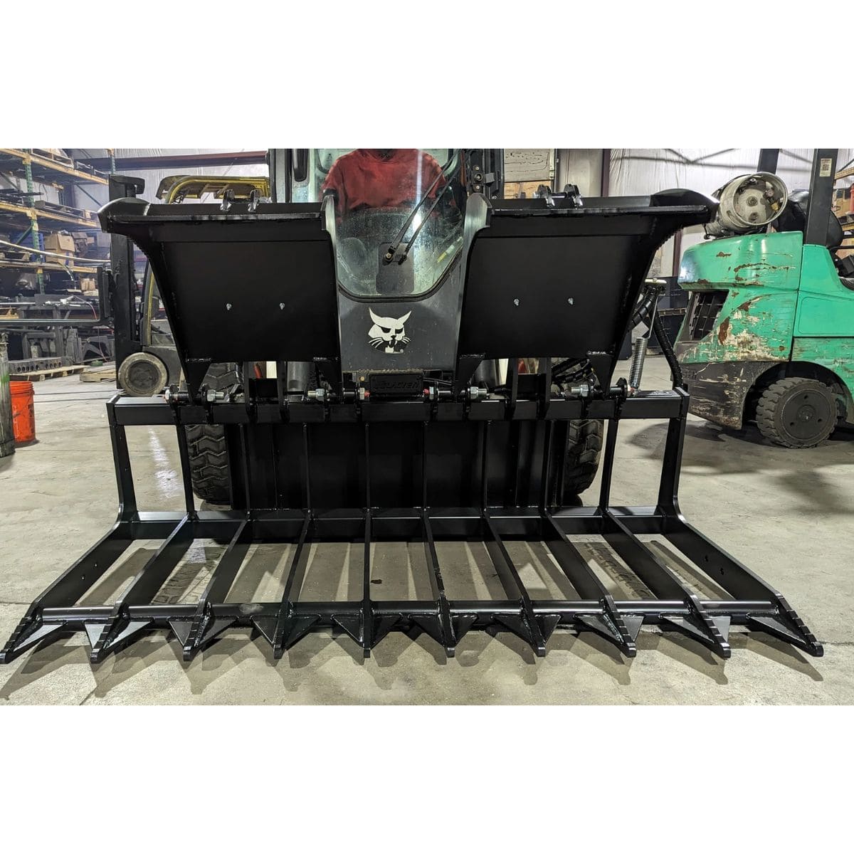Extreme Root Grapple — Glacier Attachments - Front Open View