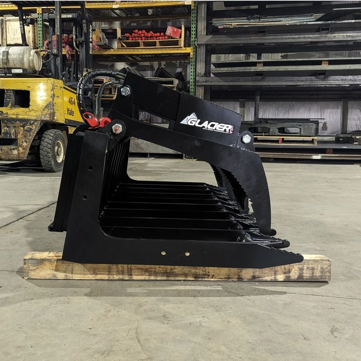 Extreme Root Grapple — Glacier Attachments - Right Side Close