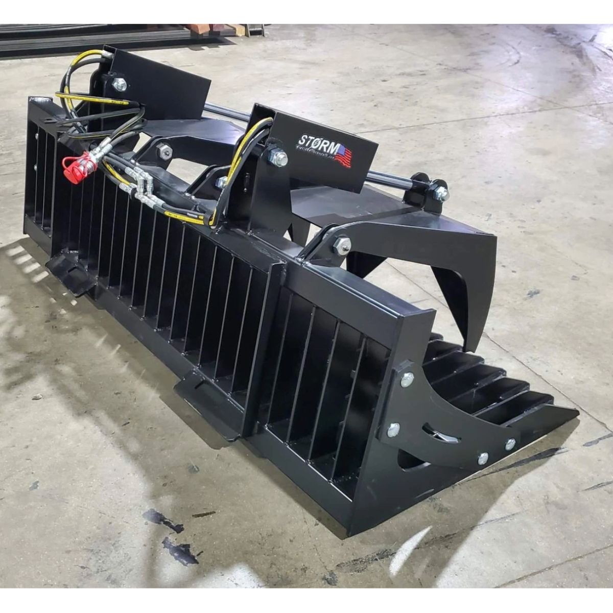 Rock / Brush Grapple — Storm Attachments - Back Right Side