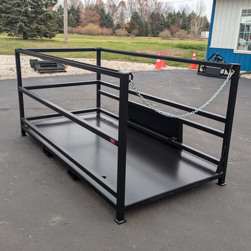 Skid Steer Man Basket — Glacier Attachments