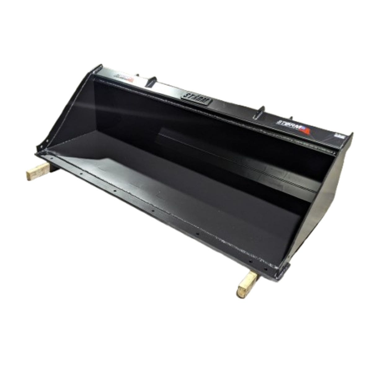 Skid Steer Bucket Attachment Storm Attachments Left View