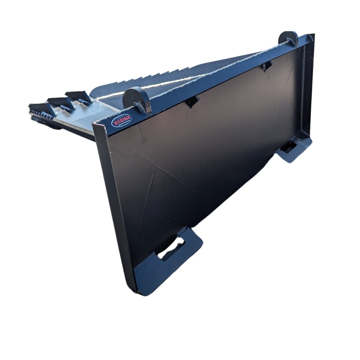 Storm Attachments Stump Bucket Back Left Side View