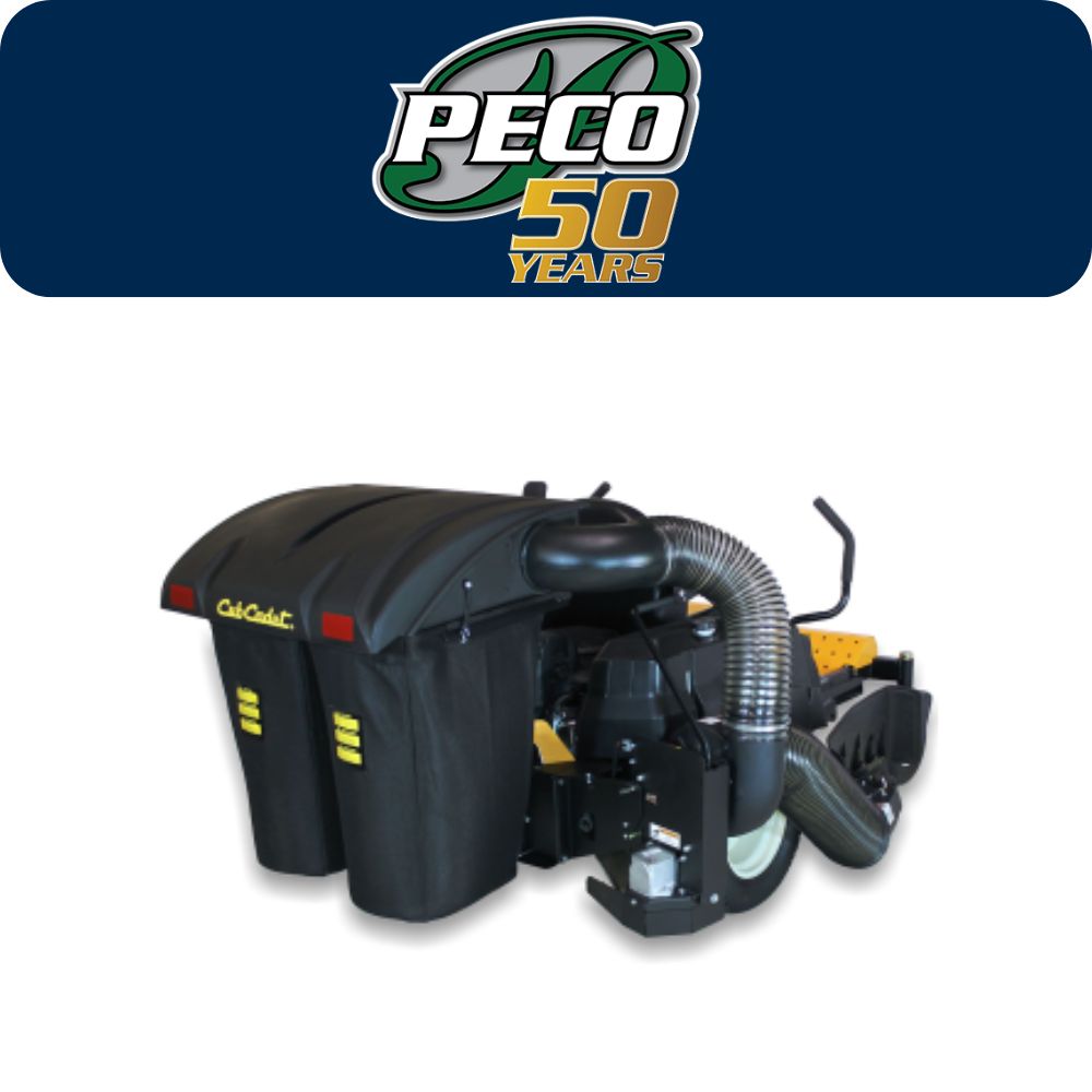 PECO Lawn Vac Logo Design in White Background