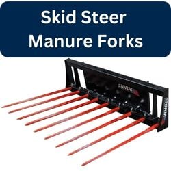 Manure Forks for Skid Steers
