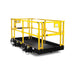 Star forklift safety work platform front view