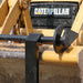 Star over-the-bucket forks loader bucket close-up