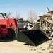 Star heavy duty telehandler bucket onsite view