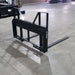 2000 Lb Quick Attach Pallet Forks — Storm Attachments - Back  Right Side View
