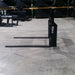 2000 Lb Quick Attach Pallet Forks — Storm Attachments - Left Side View