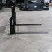 2000 Lb Quick Attach Pallet Forks — Storm Attachments - Right Side View