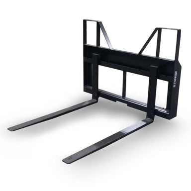2000 Lb Quick Attach Pallet Forks — Storm Attachments side view