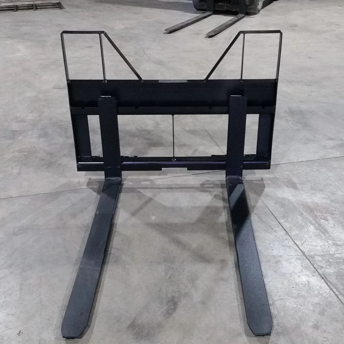 3000 Lb Quick Attach Pallet Forks — Storm Attachments - Front View