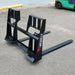 4500 Lb Quick Attach Pallet Forks — Storm Attachments - Back Front View