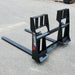 4500 Lb Quick Attach Pallet Forks — Storm Attachments - Back Front View