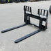 4500 Lb Quick Attach Pallet Forks — Storm Attachments - Front Side View