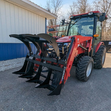 48" Rake Grapple — Storm Attachments - Rake Open
