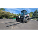 6000 Lb Skid Steer Hydraulic Pallet Forks on Skid Steer
