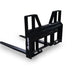 8000 Lb Heavy Duty Skid Steer Forks — Glacier Attachments - Back Side view