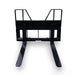 8000 Lb heavy duty pallet forks for skid steer— Glacier Attachments - Front
