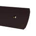 BEFCO 3 Point Rear Blade for Tractor, angled top view in dark color with mounting hole.