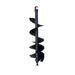 BEFCO Auger for Mole Post Hole Digger Model 212-531, black, front view, spiral design.