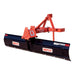 BEFCO Heavy Duty Rear Blade, black and orange, angled view with sturdy construction features.