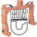 BEFCO T30 Rotary Tiller front view, orange with quick hitch compatibility and robust handles.