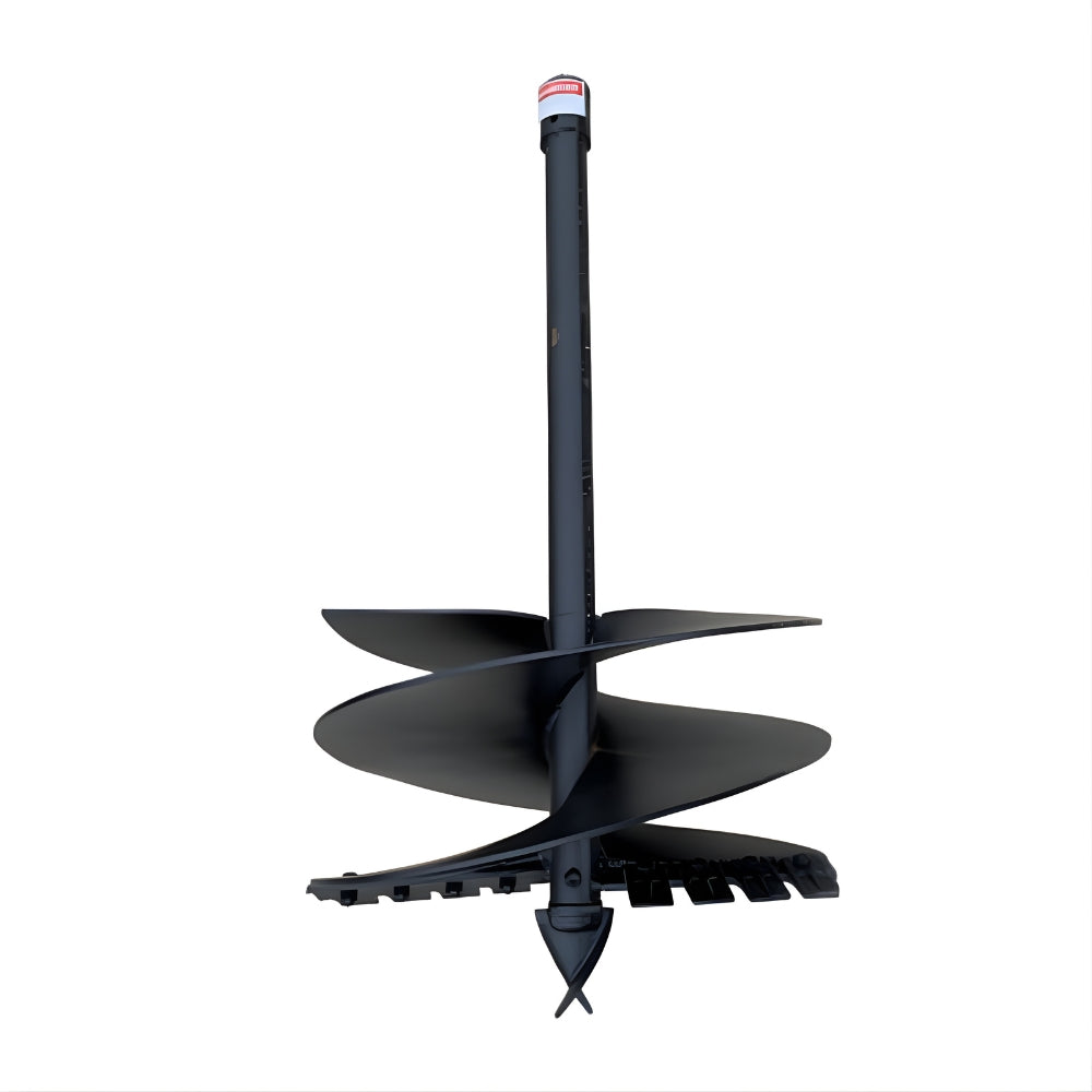 BEFCO Model 224-531 auger for mole post hole digger, black with dual spiral blades.