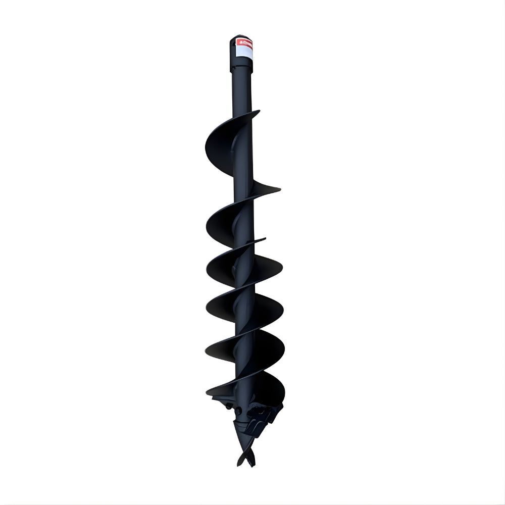 BEFCO Auger for Mole Post Hole Digger Model 209-531, black, spiral design, angled view.