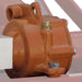BEFCO T50 Rotary Tiller orange component with metal fittings and detail view.