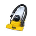 Elgee Power Vac lithium-ion vacuum cleaner, yellow with flexible hose and large collection bag.