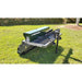 Firmiseeder - 9 Inch Cultipackers, featuring a sleek green and gray design in a grass setting.