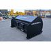 Glacier commercial snow pusher rear three-quarter view