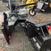 HD Soil Conditioner by Prime Attachments, black with hydraulic components, angled view.