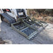 Heavy Duty Land Leveler 6-8 Ft by Roadrunner Equipment, green with angled front and metal frame.