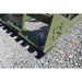 Heavy Duty Land Leveler 6-8 Ft by Roadrunner Equipment, green, angled view featuring robust metal design.