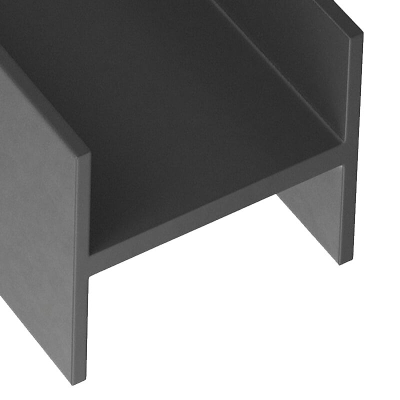 Heavy Duty Soil Pulverizer BEFCO, angled view, industrial gray with sturdy construction.