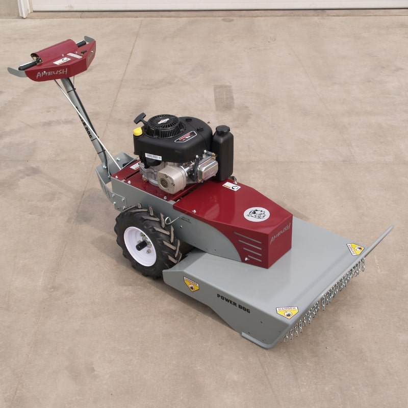 Power Dog Ambush 26″ Weed & Brush Mower full angled product view