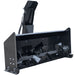 Prime Attachments Skid Steer Snow Blower Attachment left facing image black with blades