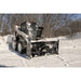 Prime Attachments Skid Steer Snow Blower Attachment outdoor when use sample on wheels