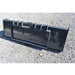 Severe Duty Skid Steer Utility Bucket 7 Ft, durable black design, side view showcasing features.