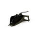 Skid Steer Heavy Duty Stump Grapple Bucket in black and green, showcasing its robust design.