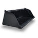 Skid Steer Snow Bucket  — Storm Attachments Right Side in Black