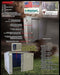 Swisher 20 Person ESP Safety Shelter in gray, featuring double doors and ventilation.