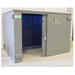 Swisher 20 Person ESP Wheelchair Accessible Storm Shelter, gray exterior with double door entry.